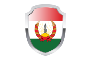 Mahabad Shield Logo flag