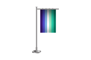 3d MLM Standing Flag flag