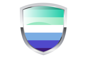 National Flag of MLM Clipart flag