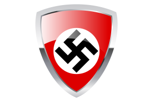 Nazi Shield Flag flag