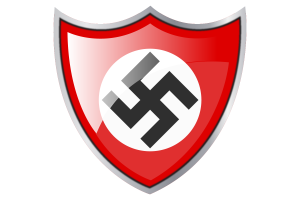 Nazi Flag Square icon flag
