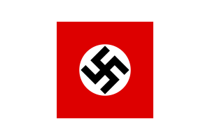 Nazi Flag Rectangle Vector Illustration flag