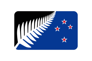 New Zealand Flag Rectangle Vector Illustration flag