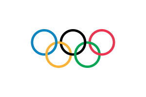Emblema olímpico flag