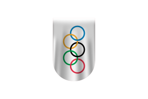 Descarga Gratuita de la Bandera Olímpica Vector (SVG, PNG) flag