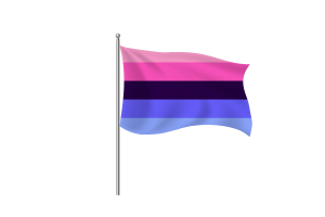 Symbole du Drapeau Omnisexuel flag
