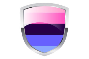 Clipart du Drapeau National Omnisexuel flag
