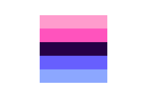 Clipart du drapeau omnisexuel flag