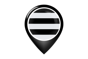 Icono de Pin de Mapa de Bandera Heterosexual flag