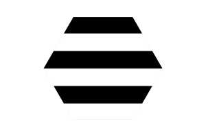 Bandera Heterosexual Triángulo con Esquinas Redondeadas flag