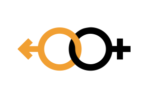 Emblem of Super Straight flag