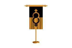 Super Straight Ceremonial Flag Vector Free flag