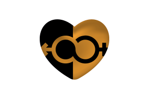  Love of Super Straight Heart Shape flag