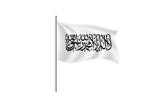 Taliban Flag Clipart flag