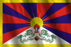 National Flag of Tibet flag
