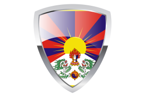 Tibet Shield Flag flag