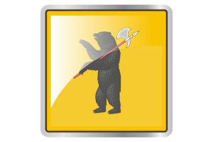 Yaroslavl Flag Square icon flag
