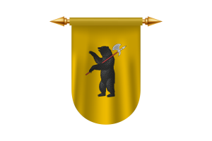 Yaroslavl Flag Emblem Vector Images flag