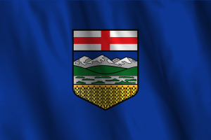 National Flag of Alberta flag