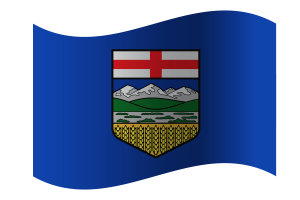 Alberta Flag flag