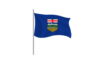 Alberta Flag Clipart flag