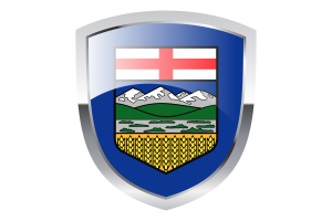 National Flag of Alberta Clipart flag