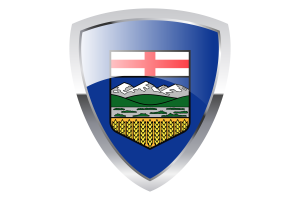 Alberta Shield Flag flag
