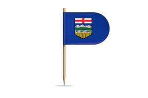 Alberta Flag for Desk, Table flag
