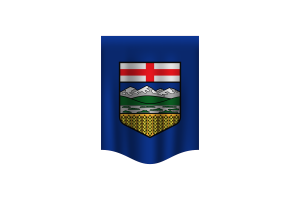 Alberta Flag Banner flag