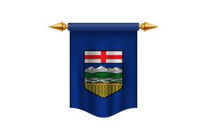 Alberta Flag Royal Banner flag