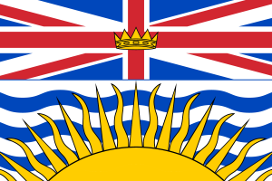 Emblema de Columbia Británica flag