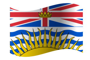 Bandera de Columbia Británica flag