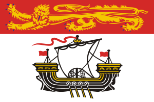 Emblème du Nouveau-Brunswick flag