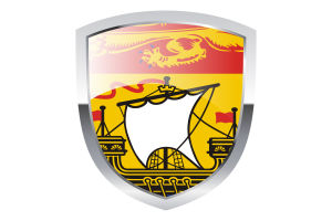 Clipart du drapeau national du Nouveau-Brunswick flag