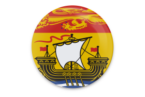 Art vectoriel du drapeau du Nouveau-Brunswick flag