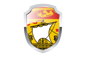 Logo du bouclier du Nouveau-Brunswick flag