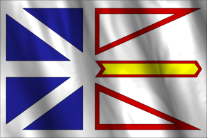 National Flag of Newfoundland and Labrador flag