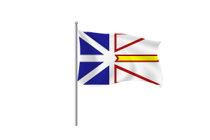Newfoundland and Labrador Flag Clipart flag