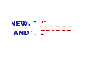 Newfoundland and Labrador Text Art flag