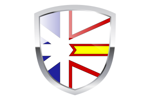 National Flag of Newfoundland and Labrador Clipart flag