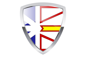 Newfoundland and Labrador Shield Flag flag