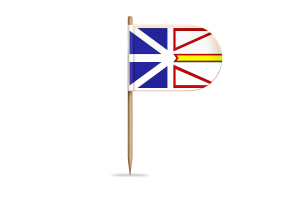 Newfoundland and Labrador Flag for Desk, Table flag
