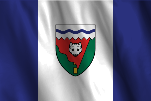 Bandera nacional de los Territorios del Noroeste flag