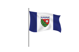 Clipart de la bandera de los Territorios del Noroeste flag