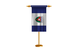 Vector de la bandera ceremonial de los Territorios del Noroeste gratis flag