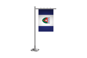 Bandera de los Territorios del Noroeste en 3D flag