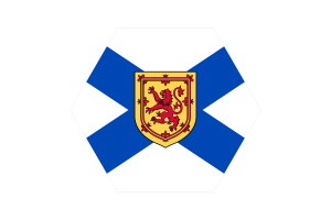 Nova Scotia Flag Vector Free | SVG and PNG flag