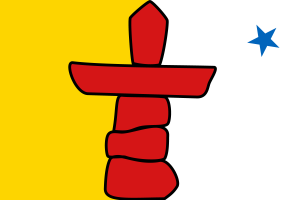 Flag of Nunavut flag