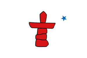 Emblem of Nunavut flag
