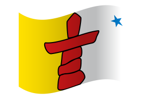 Nunavut Flag flag